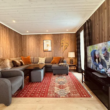 בית נופש Harmony In Geilo, Modern And Cozy With Jacuzzi גיילו